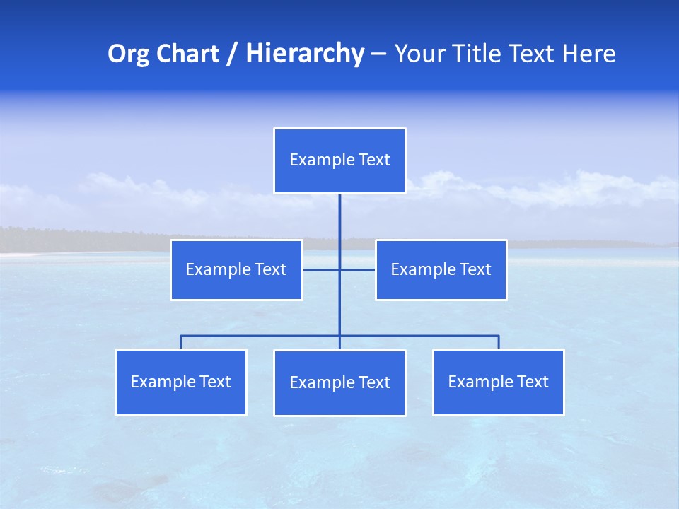 Tahiti Relaxing Vacation PowerPoint Template