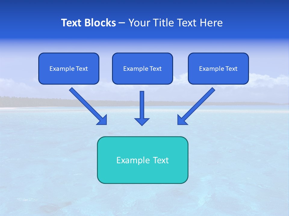 Tahiti Relaxing Vacation PowerPoint Template