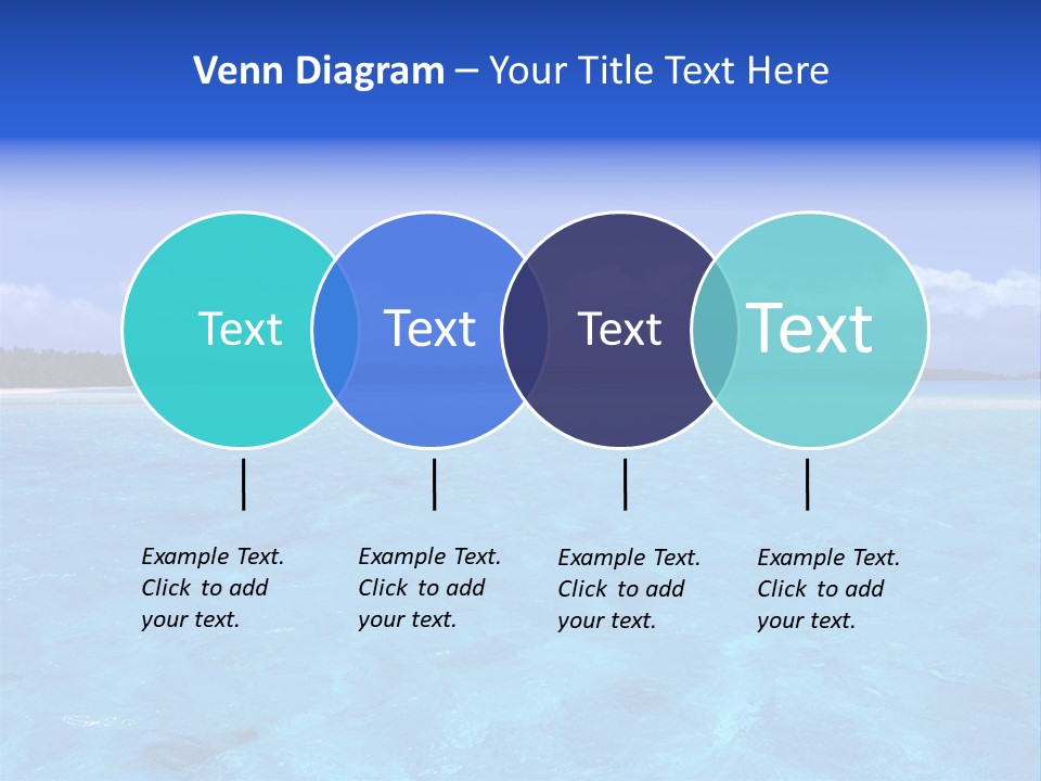 Tahiti Relaxing Vacation PowerPoint Template
