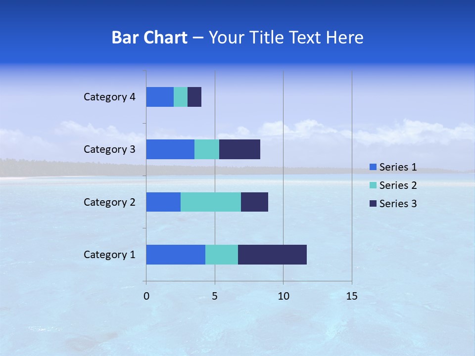 Tahiti Relaxing Vacation PowerPoint Template