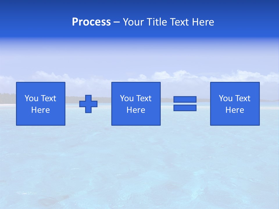 Tahiti Relaxing Vacation PowerPoint Template