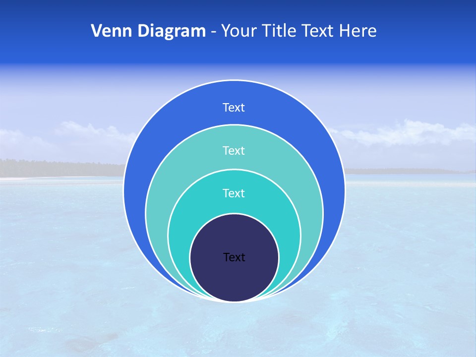 Tahiti Relaxing Vacation PowerPoint Template