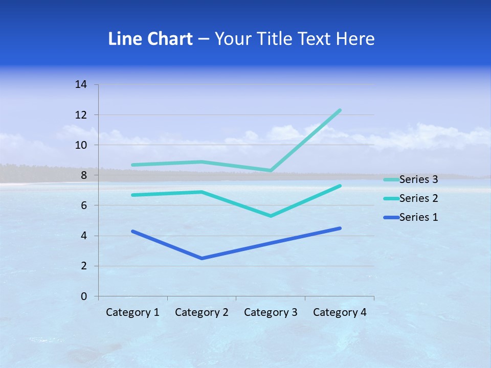 Tahiti Relaxing Vacation PowerPoint Template