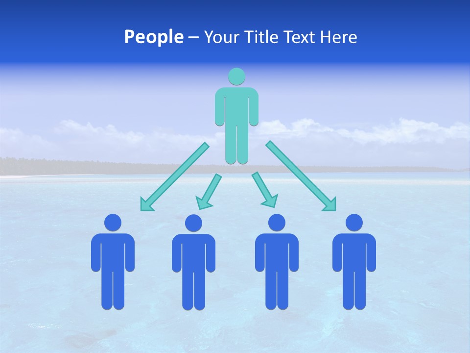 Tahiti Relaxing Vacation PowerPoint Template