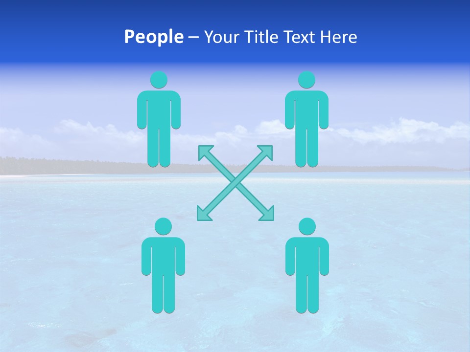 Tahiti Relaxing Vacation PowerPoint Template