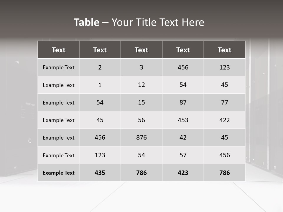Tech Security Power PowerPoint Template