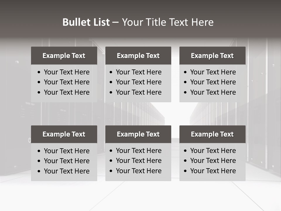 Tech Security Power PowerPoint Template