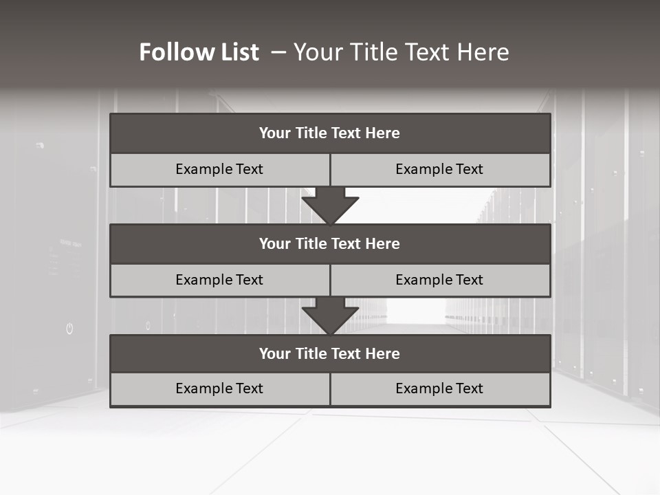 Tech Security Power PowerPoint Template