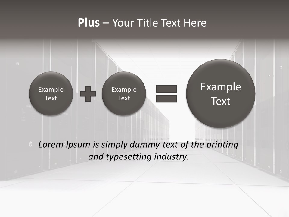 Tech Security Power PowerPoint Template