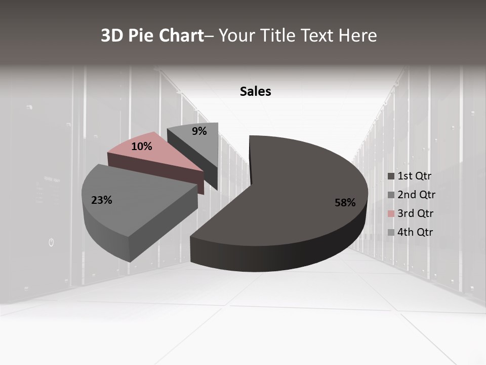 Tech Security Power PowerPoint Template