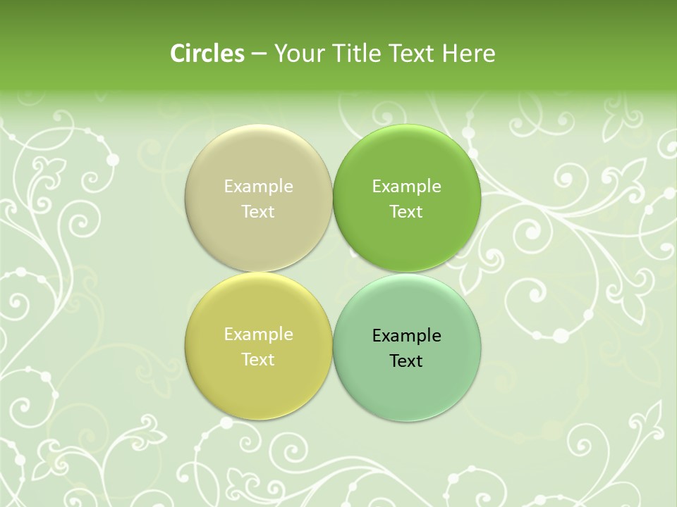 Holiday Art Happy PowerPoint Template