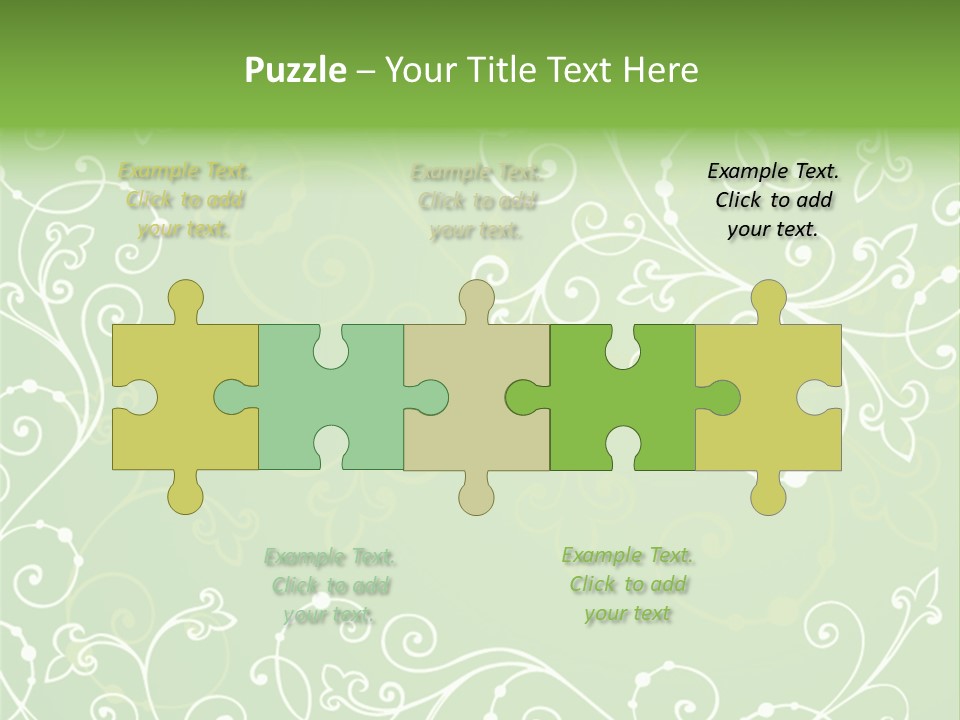 Holiday Art Happy PowerPoint Template