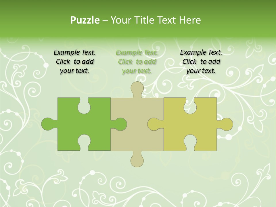 Holiday Art Happy PowerPoint Template