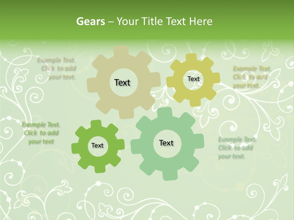 Holiday Art Happy PowerPoint Template