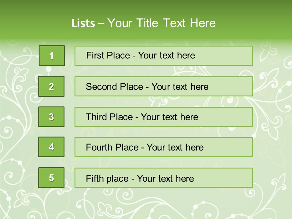 Holiday Art Happy PowerPoint Template