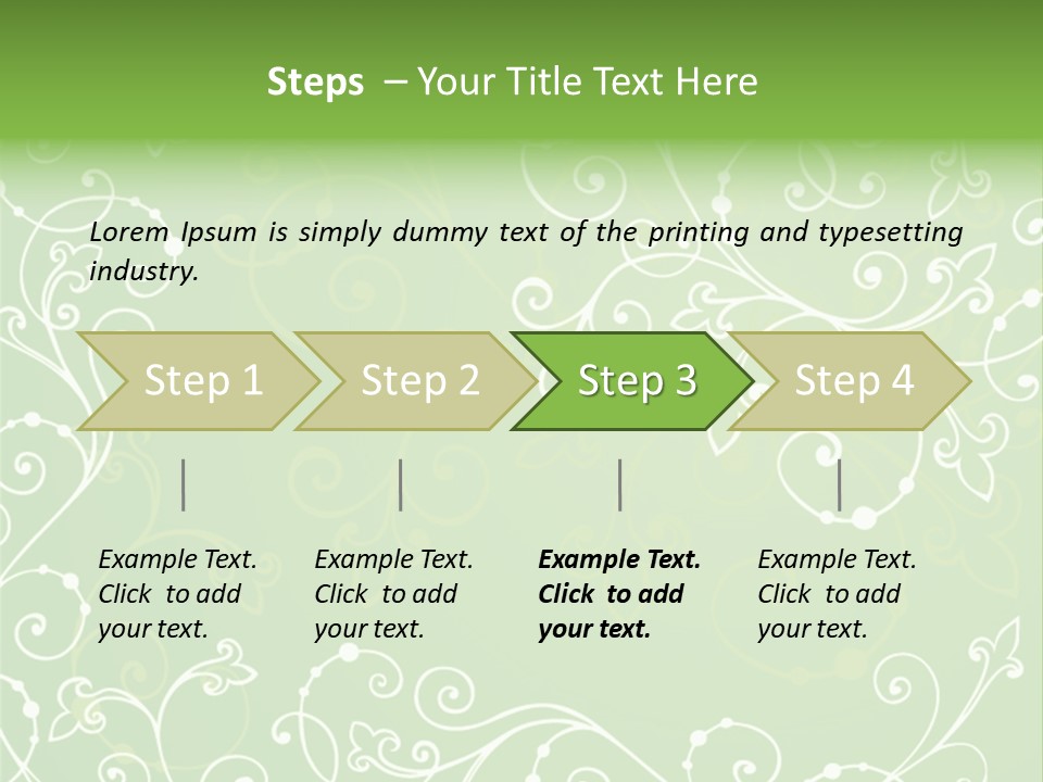 Holiday Art Happy PowerPoint Template