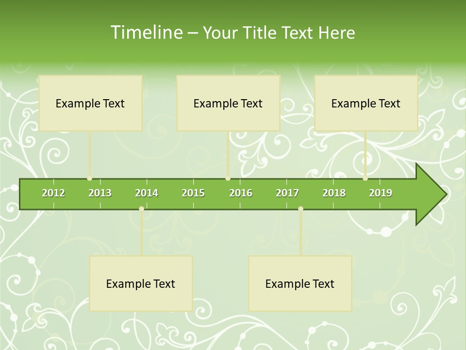 Holiday Art Happy PowerPoint Template