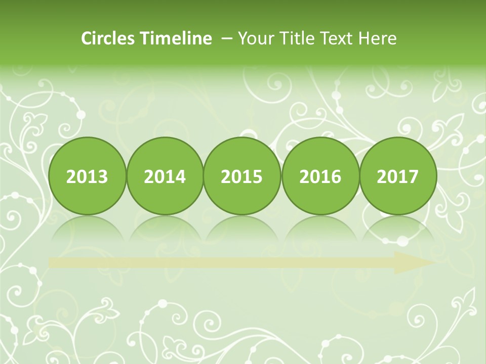 Holiday Art Happy PowerPoint Template