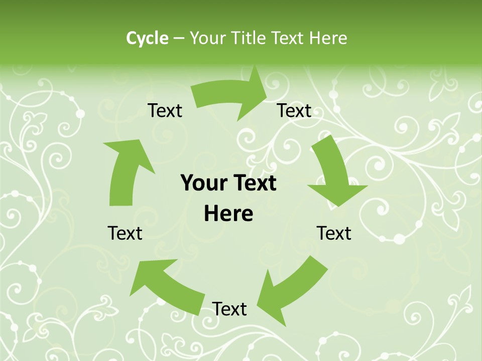 Holiday Art Happy PowerPoint Template