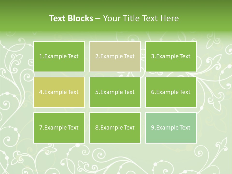 Holiday Art Happy PowerPoint Template