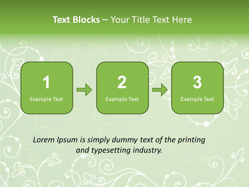 Holiday Art Happy PowerPoint Template