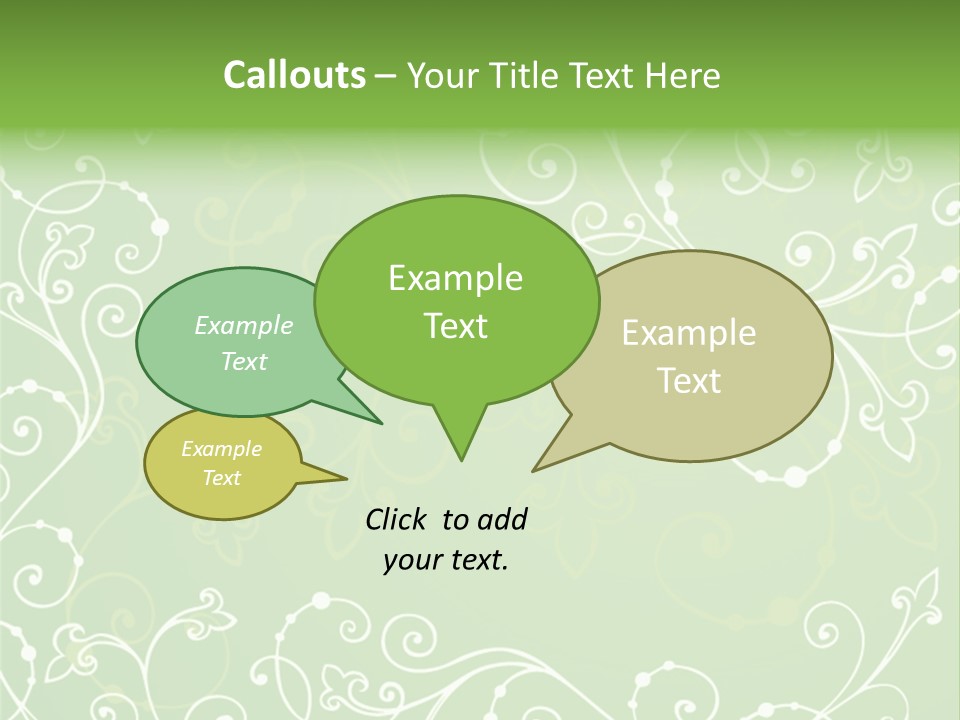 Holiday Art Happy PowerPoint Template