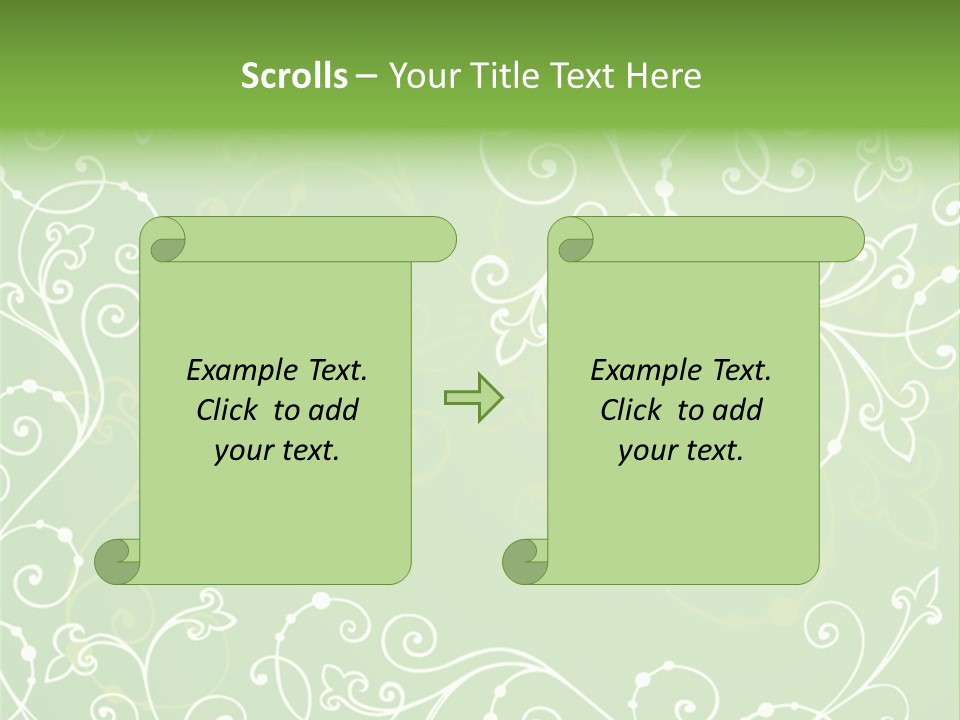 Holiday Art Happy PowerPoint Template