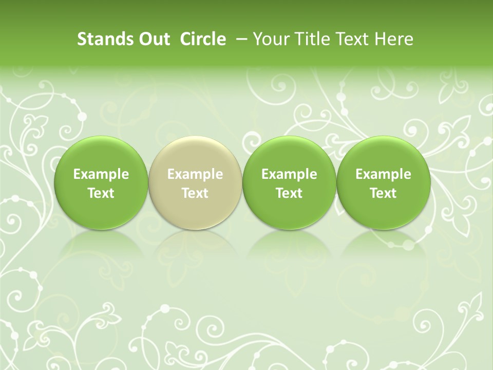 Holiday Art Happy PowerPoint Template