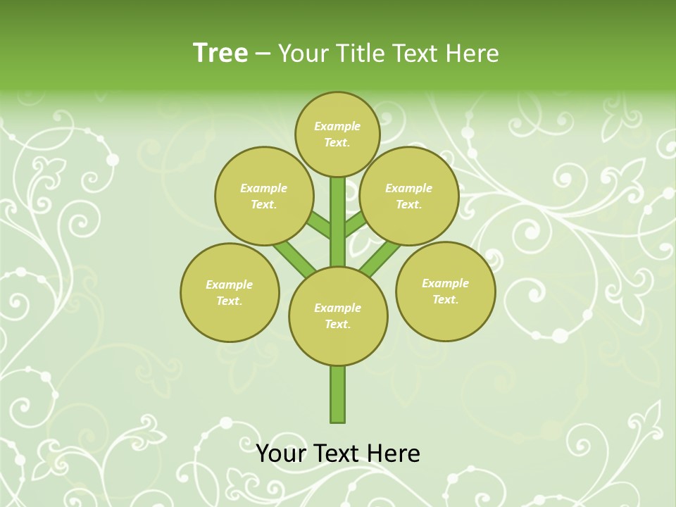 Holiday Art Happy PowerPoint Template