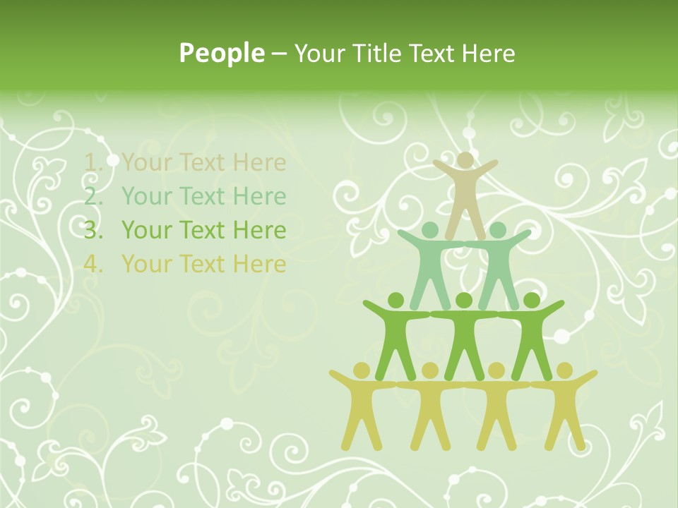 Holiday Art Happy PowerPoint Template