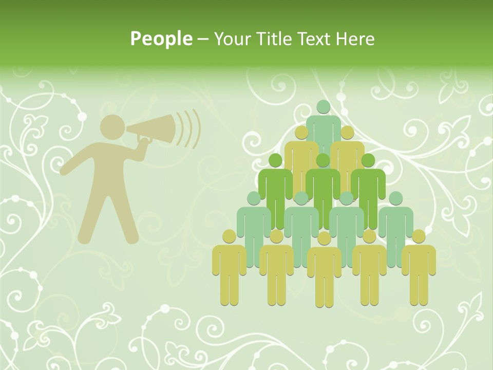 Holiday Art Happy PowerPoint Template