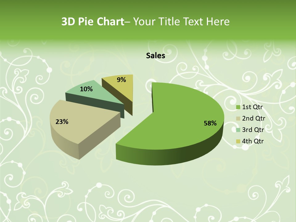 Holiday Art Happy PowerPoint Template