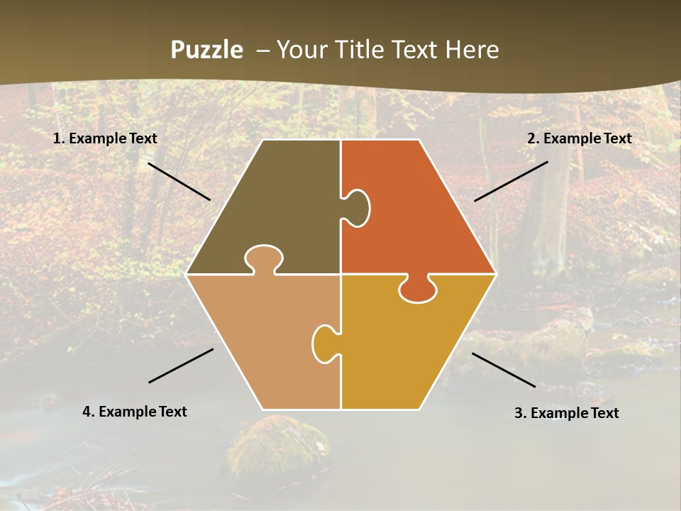 Brown Leaf Autumn PowerPoint Template