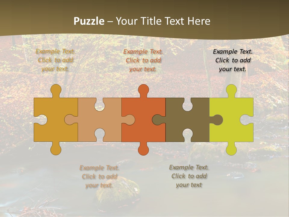 Brown Leaf Autumn PowerPoint Template