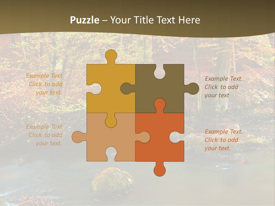 Brown Leaf Autumn PowerPoint Template