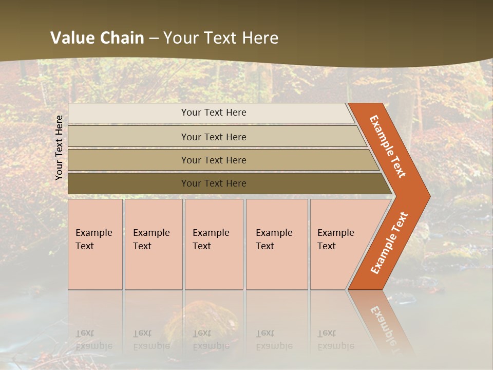 Brown Leaf Autumn PowerPoint Template