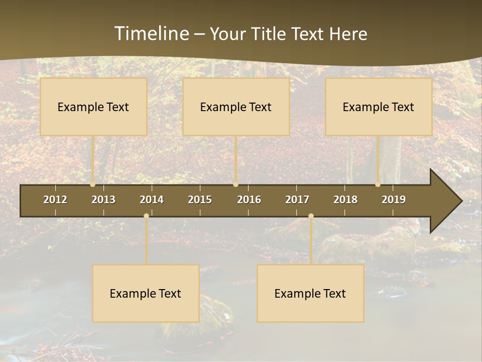 Brown Leaf Autumn PowerPoint Template