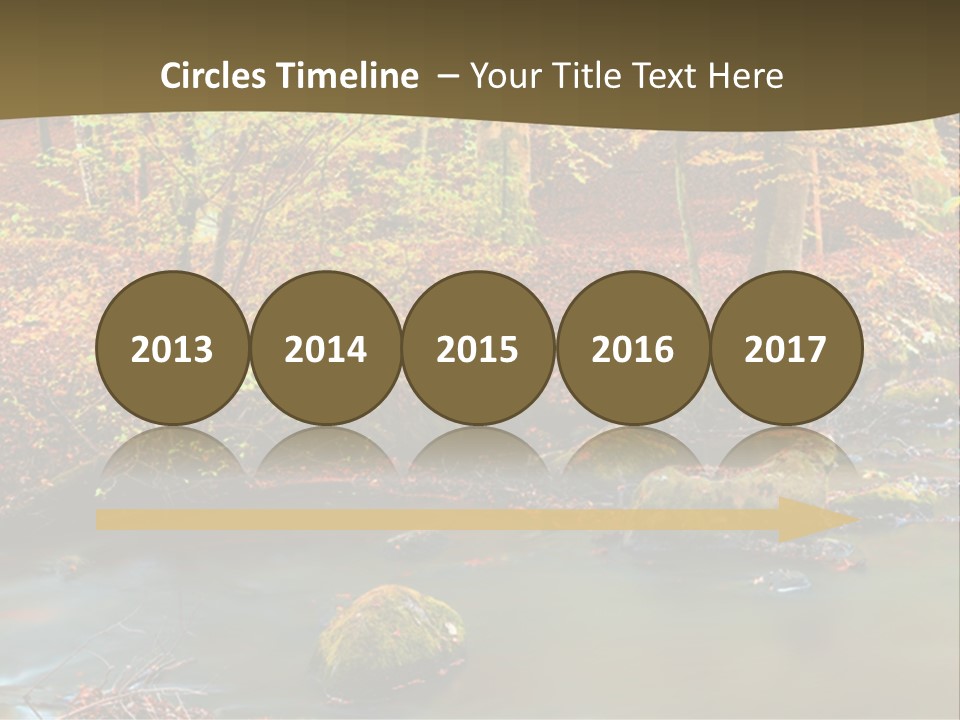 Brown Leaf Autumn PowerPoint Template