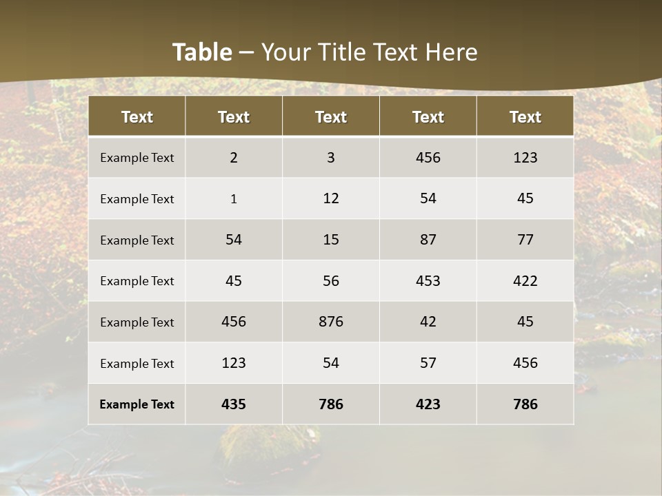 Brown Leaf Autumn PowerPoint Template