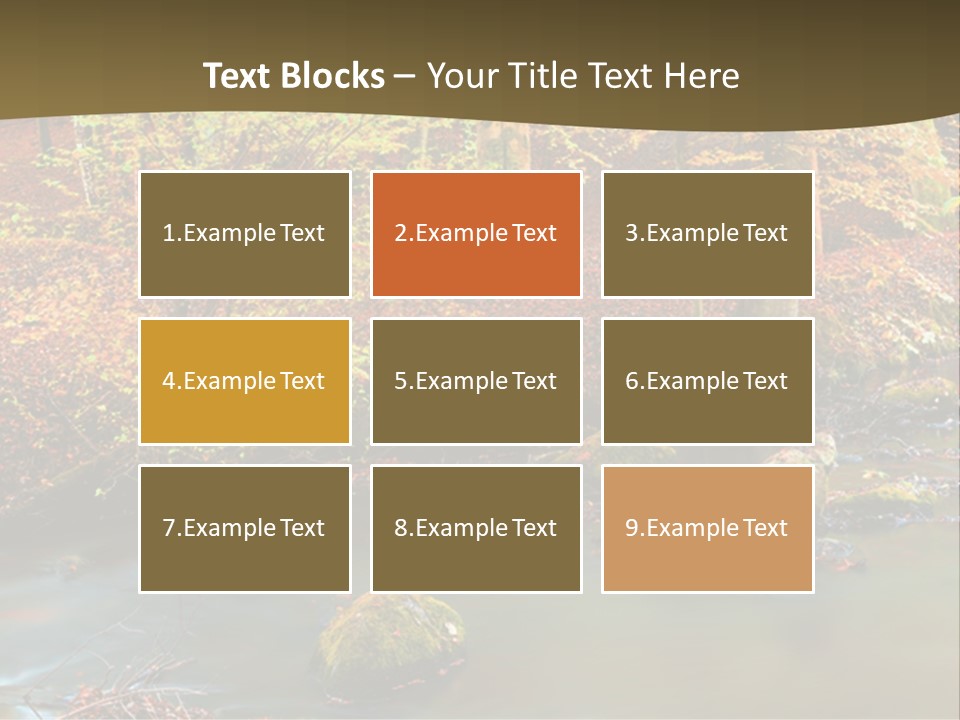 Brown Leaf Autumn PowerPoint Template