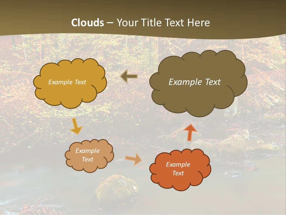 Brown Leaf Autumn PowerPoint Template