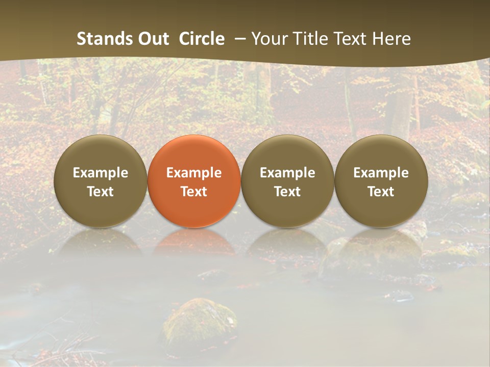 Brown Leaf Autumn PowerPoint Template