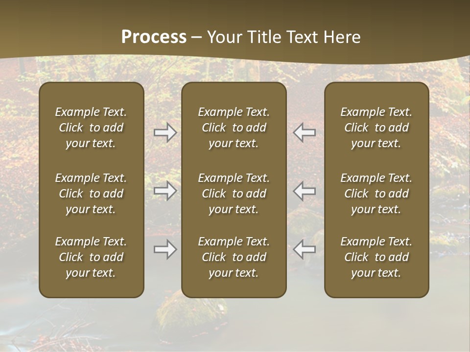 Brown Leaf Autumn PowerPoint Template