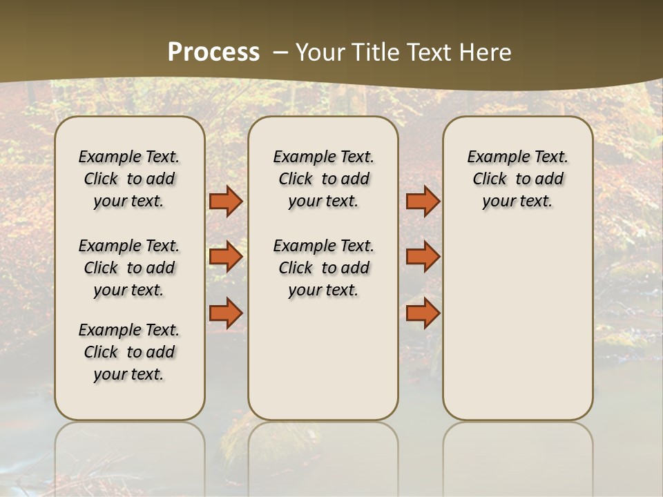 Brown Leaf Autumn PowerPoint Template
