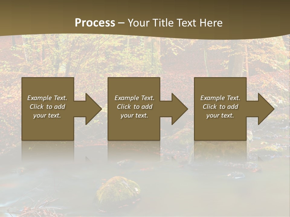 Brown Leaf Autumn PowerPoint Template