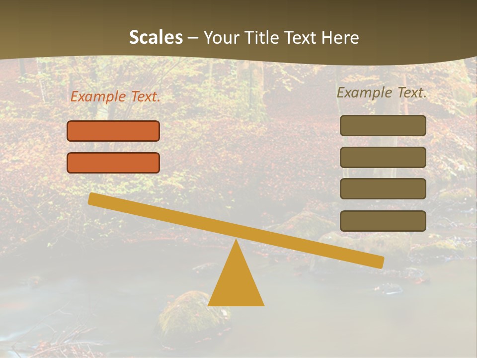 Brown Leaf Autumn PowerPoint Template