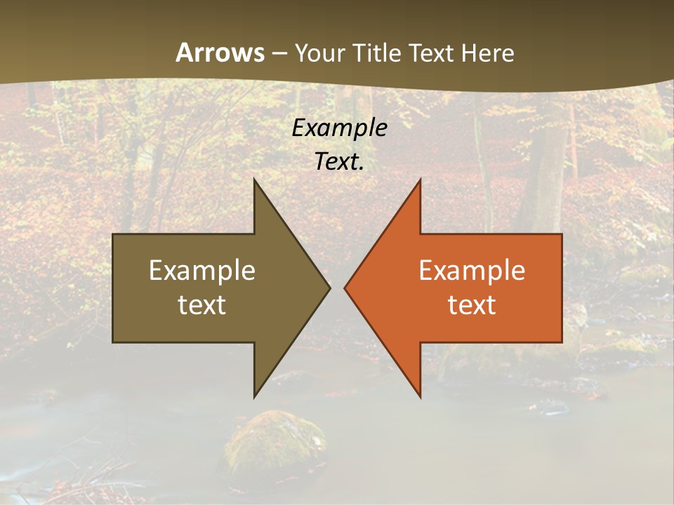 Brown Leaf Autumn PowerPoint Template