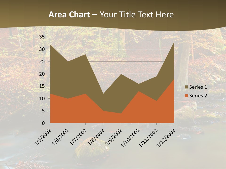 Brown Leaf Autumn PowerPoint Template