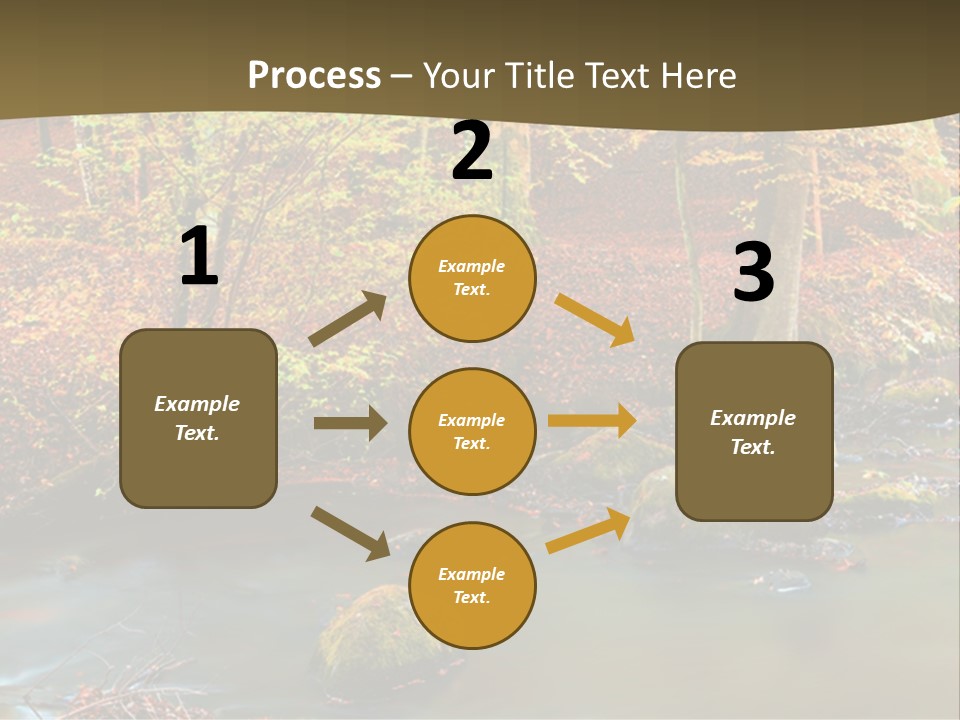 Brown Leaf Autumn PowerPoint Template