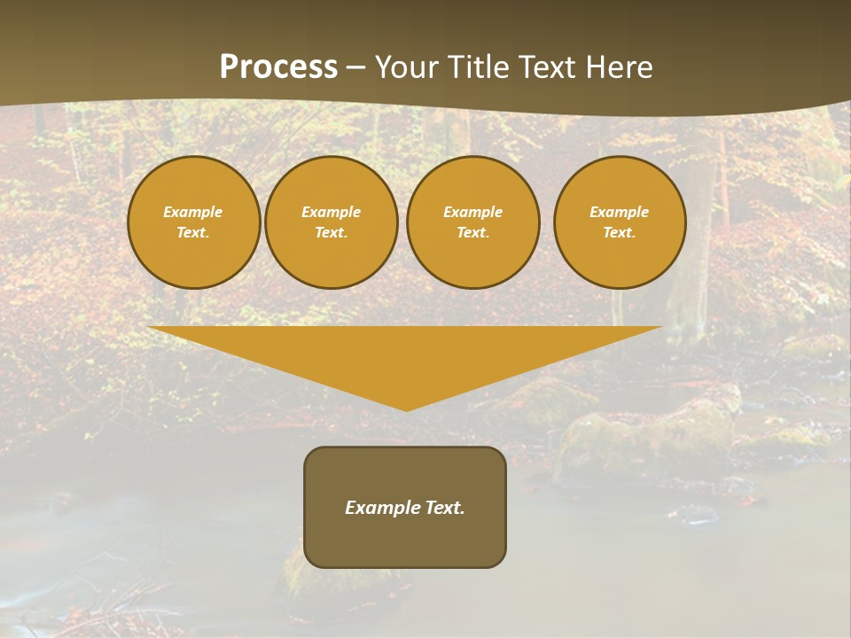 Brown Leaf Autumn PowerPoint Template